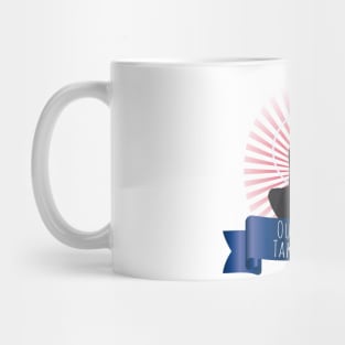 Our Lady of Take No Shit, Congresswoman Alexandria Ocasio-Cortez Mug